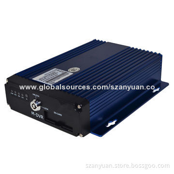 Mobile DVR, Supports GPS, 32GB SD Card and USB, with Simultaneous Audio and Video Recording